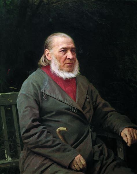 Portrait of Writer Sergei Aksakov by Ivan Nikolaevich Kramskoy - Art ...