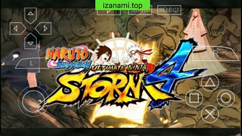 Jeu Gratuit Naruto Shippuden Ultimate Ninja Storm 4 MOD PPSSPP pour le ...