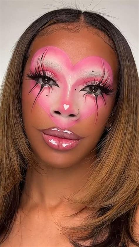 💗 Emoji as Makeup 💗 | Crazy halloween makeup, Crazy makeup, Beautiful ...