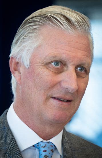 king philippe filip belgium pictured  editorial stock photo