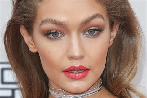 Gigi Hadid Before and After - The Glow Memo