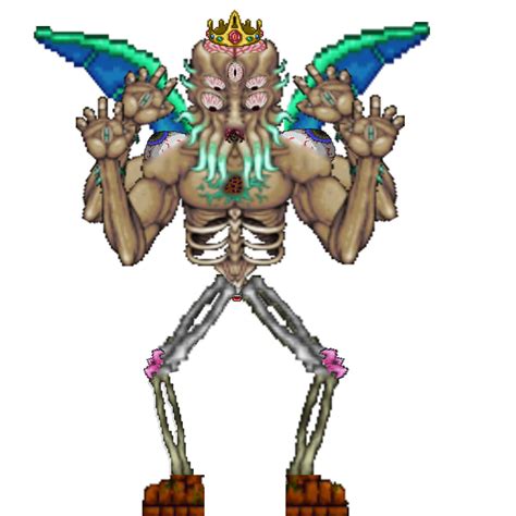 A new terraria 1.4 boss [The abomination] lol : Terraria