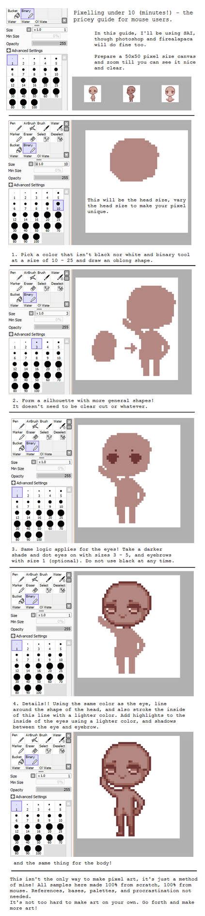 Pixel art tutorial by pricechi on DeviantArt