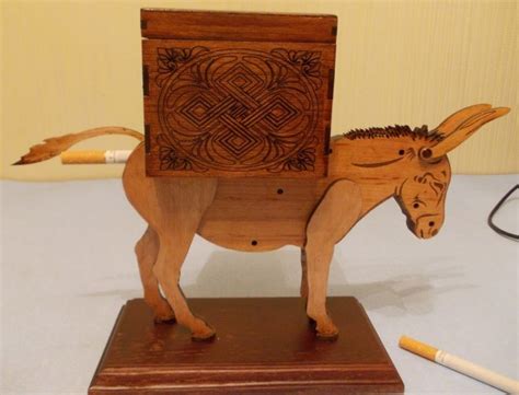 Сигаретница из дерева автоматическая чертежи