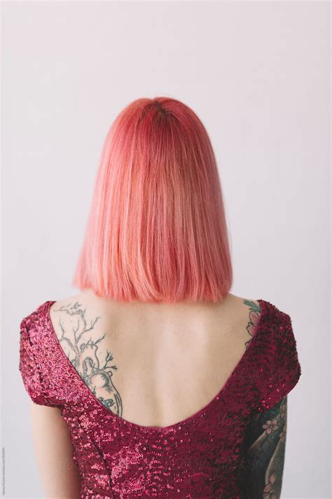 "Portrait Of Young Woman With Pink Hair" by Stocksy Contributor "Alexey ...