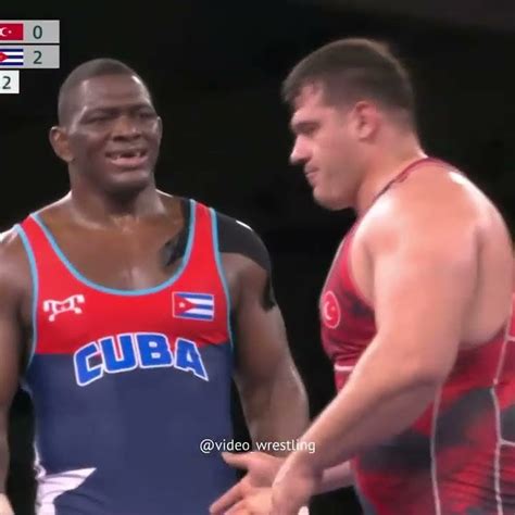 Михайн Лопес стал первым 4-ёх кратным Олимпийским чемпионом по борьбе.# ...