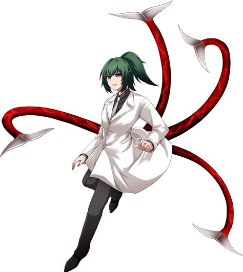 Download Anime Character With Red Tentacles | Wallpapers.com