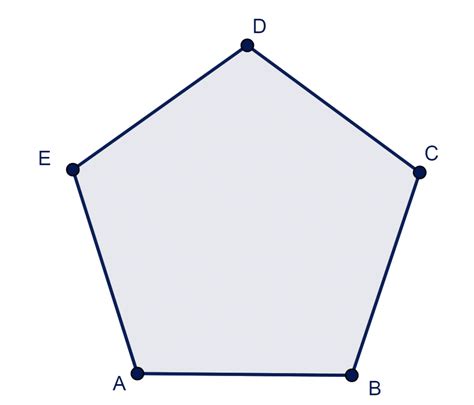 Figura De Um Pentágono - Foto De Um Pentagono - FDPLEARN