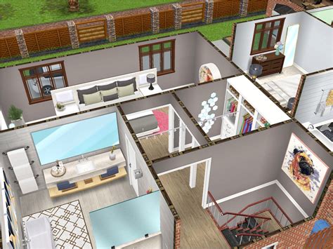 Modern Living Room Sims 4 - Living Room : Home Decorating Ideas #d0wzOJLNk5