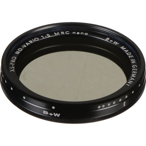 B+W XS-Pro Digital ND Vario MRC-Nano Filter 66-1072522 B&H Photo