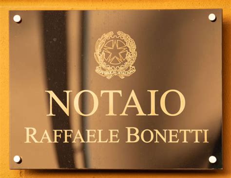 Il notaio | Notaio Raffaele Bonetti