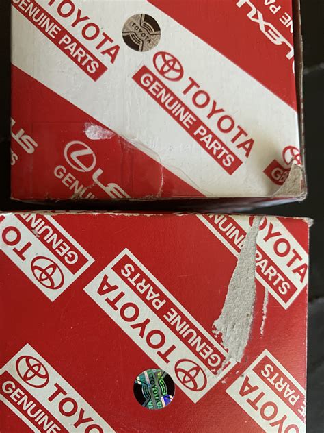 Fake vs genuine Toyota oil filter | Toyota Nation Forum
