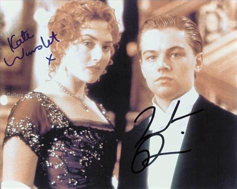 TITANIC MOVIE CAST - PHOTOGRAPH SIGNED WITH CO-SIGNERS | #1984500967