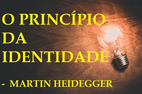 Princípio Da Identidade