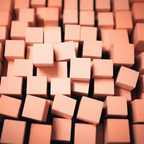 premium photo  pile  cubes      cubes