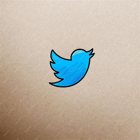 Modern Twitter Logo Design | Premium AI-generated image