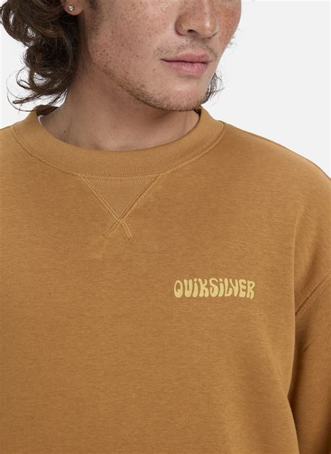Quiksilver Sweats à capuche Sweat SALT WATER GRAPHIC homme marron