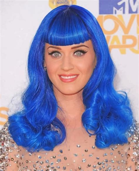 Katy Perry Blue Hair
