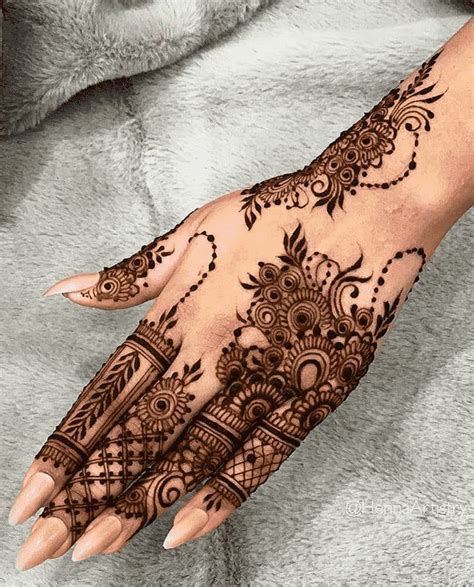 arabic  hand bridal mehndi designs unique modern full hand mehndi