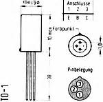 2SB175, Tube 2SB175; Röhre 2SB175 ID36638, Transistor | Radiomuseum.org