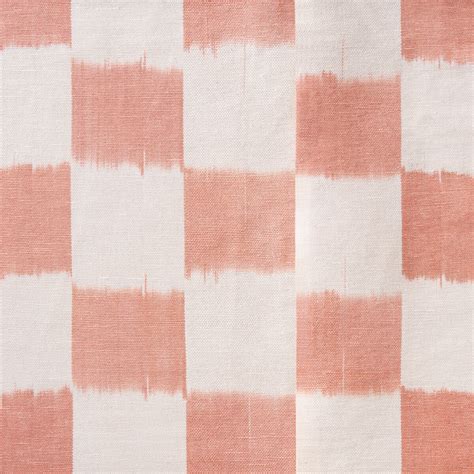 Checkerboard Pink Fabric