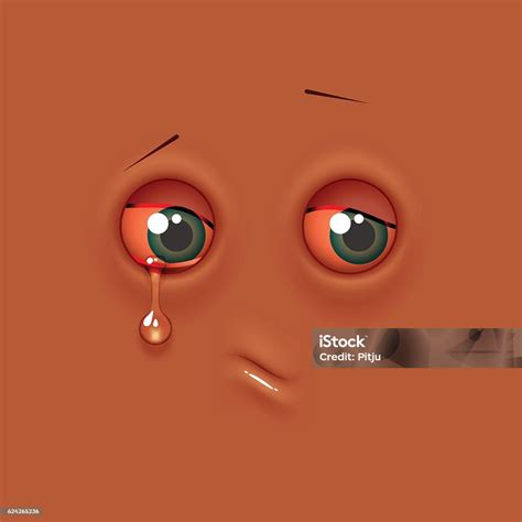 emoji emotikon sedih ilustrasi stok  gambar  air