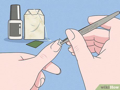 how to fix broken fake nail
