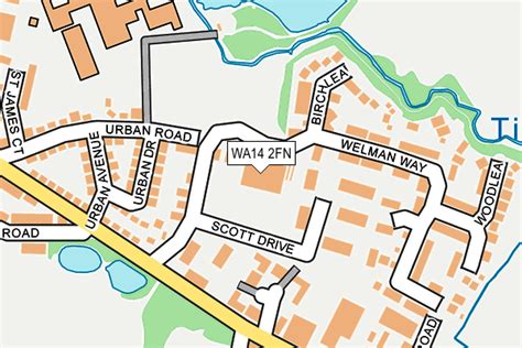 WA14 2FN maps, stats, and open data