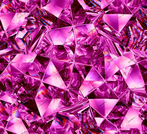 Fondo De Diamantes Rosas 2,997 Diamantes Hermosos Fotos, Imágenes E