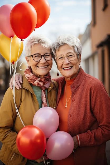 feliz pareja de lesbianas de ultimo ano enamoradas generadas por ia