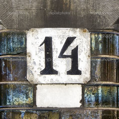 Number 14 — Stock Photo © papparaffie #38240507