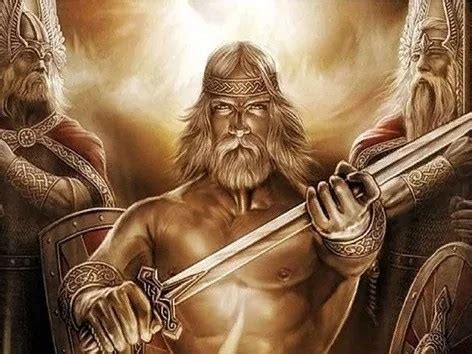 Создать мем "бог перун, славянские боги игорь ожиганов, славянские боги ...