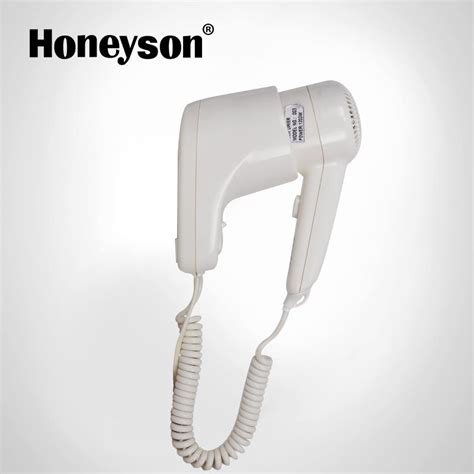 Honeyson new swivel power cord hotel hair dryer with wall mount