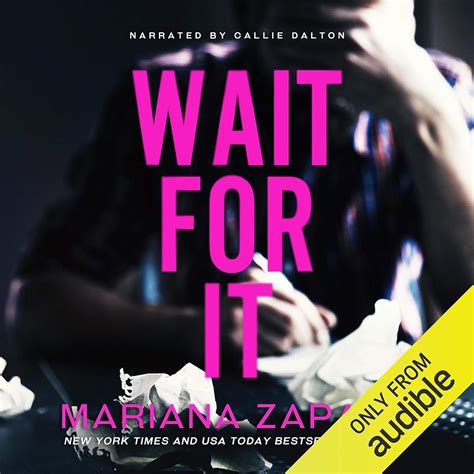 Amazon.com: Wait for It (Audible Audio Edition): Mariana Zapata, Callie