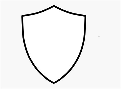 professional blank shield template printable