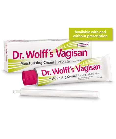 Dr. Wolff's Vagisan Moisturising Cream for vaginal dryness