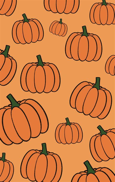 Pumpkin Halloween Aesthetic Wallpaper