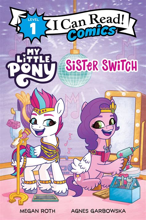 Equestria Daily - MLP Stuff!: My Little Pony: Sister Switch Gets a Cover