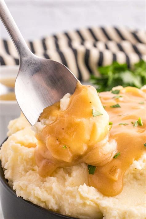 homemade brown gravy    diet food
