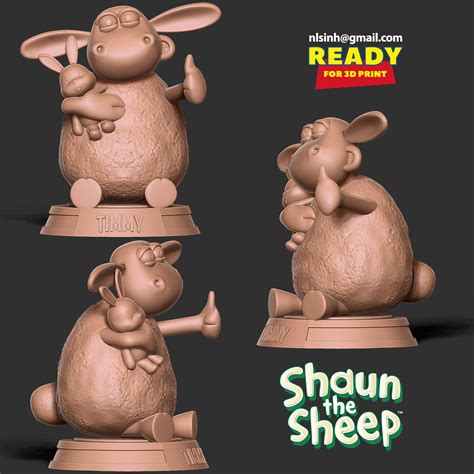 ArtStation - Timmy - Shaun the Sheep | Resources