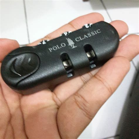 cara membuka kunci koper polo yang lupa