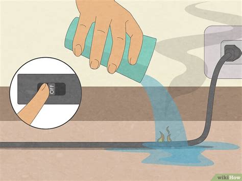 how to put out electrical fires