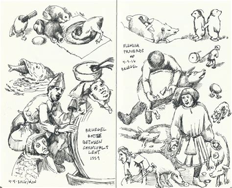 Drawing Bruegel