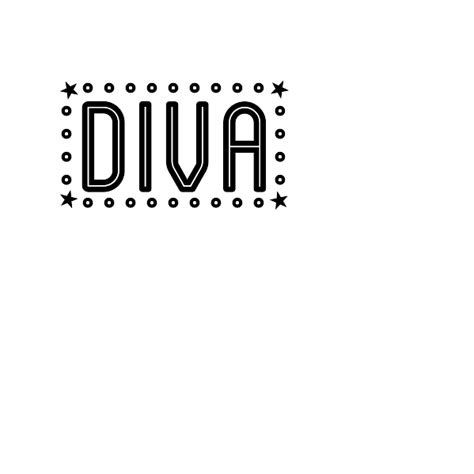 diva wall decal