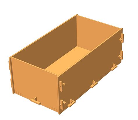 Ящик фанерный под рассаду - Чертежи, 3D Модели, Проекты, Конструкции из ...