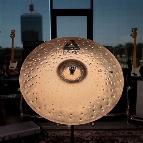 Paiste Alpha 20 Metal Ride Demo | Reverb