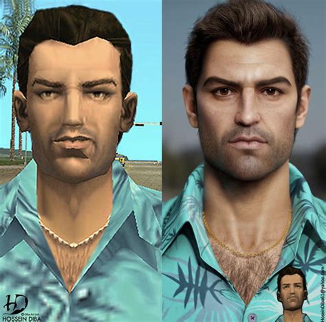 A remastered version of the legendary Tommy Vercetti from GTA: Vice ...