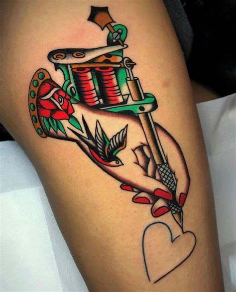 Traditional Old School Tattoos on Instagram: “Who: @alessandrobarretta ...