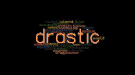 DRASTIC: Synonyms and Related Words. What is Another Word for DRASTIC ...
