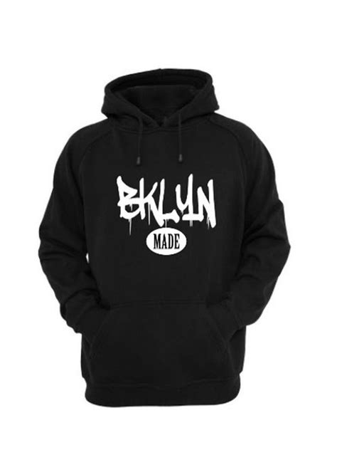 BKLYN BLACK HOODIE (CUSTOM COLORS BY ORDER) | bklynmade718